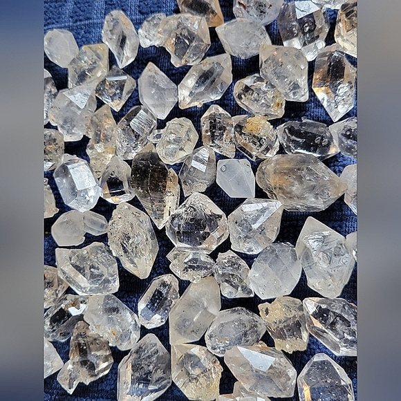 🌟🤩 Sale 10pcs. Herkimer Diamond Crystal Lot Bundle Random 10x Natural Crystals - Picture 8 of 9